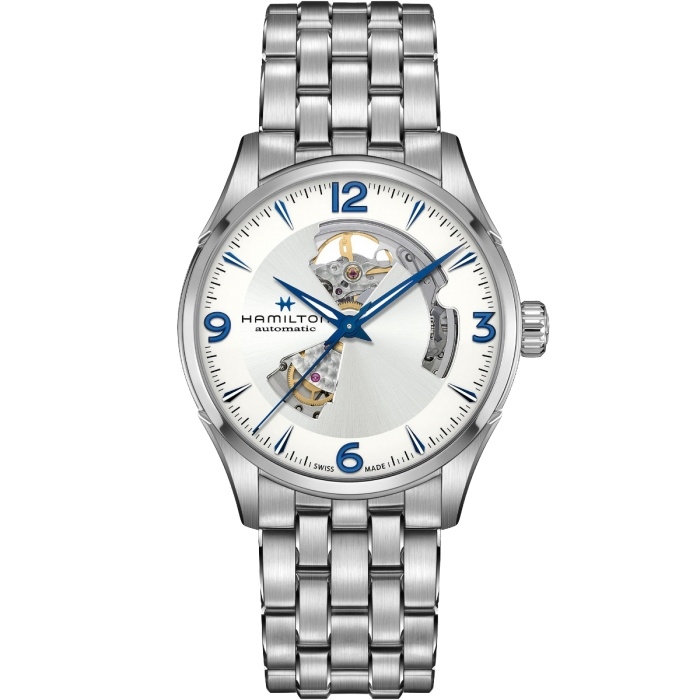 Hamilton H32705152 : Jazzmaster Open Heart 42 Stainless Steel / Silver / Bracelet