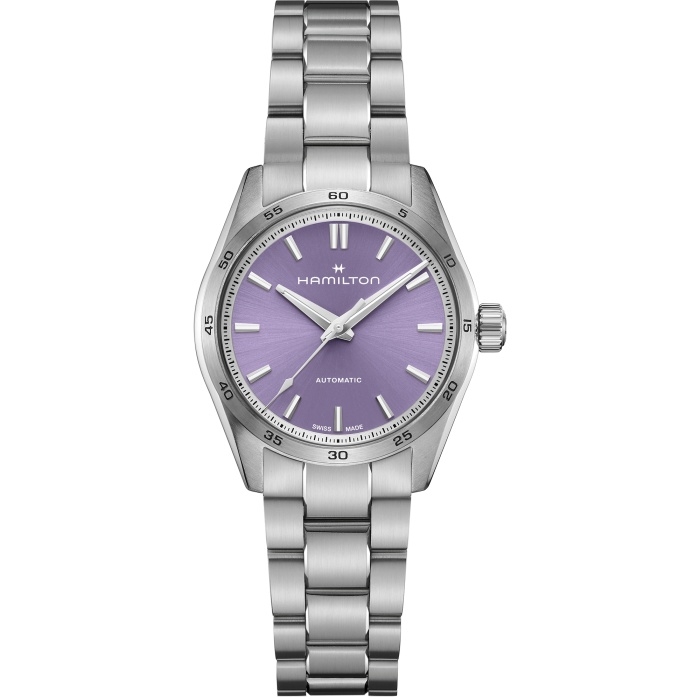 Hamilton H36105170 : Jazzmaster Performer Auto 34 Stainless Steel / Purple / Bracelet