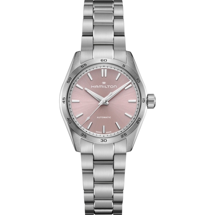 Hamilton H36105171 : Jazzmaster Performer Auto 34 Stainless Steel / Pink / Bracelet