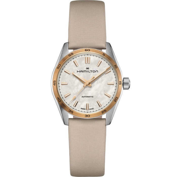 Hamilton H36125890 : Jazzmaster Performer Auto 34 Stainless Steel - Rose Gold / MOP