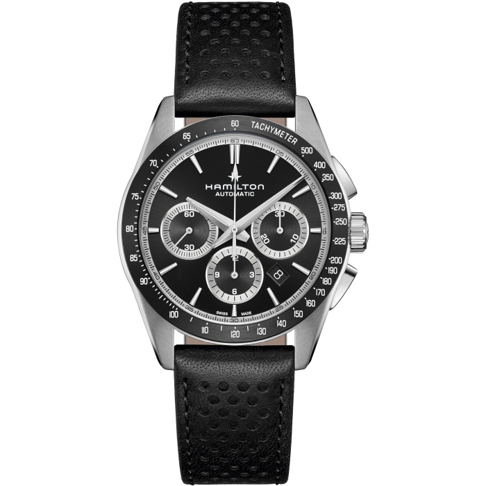 Hamilton H36606730 : Jazzmaster Performer Auto Chrono 42 Stainless Steel / Black