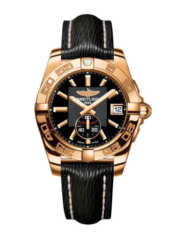 Breitling H3733012.BA54.213X : Galactic 36 Automatic Rose Gold / Volcano Black / Sahara