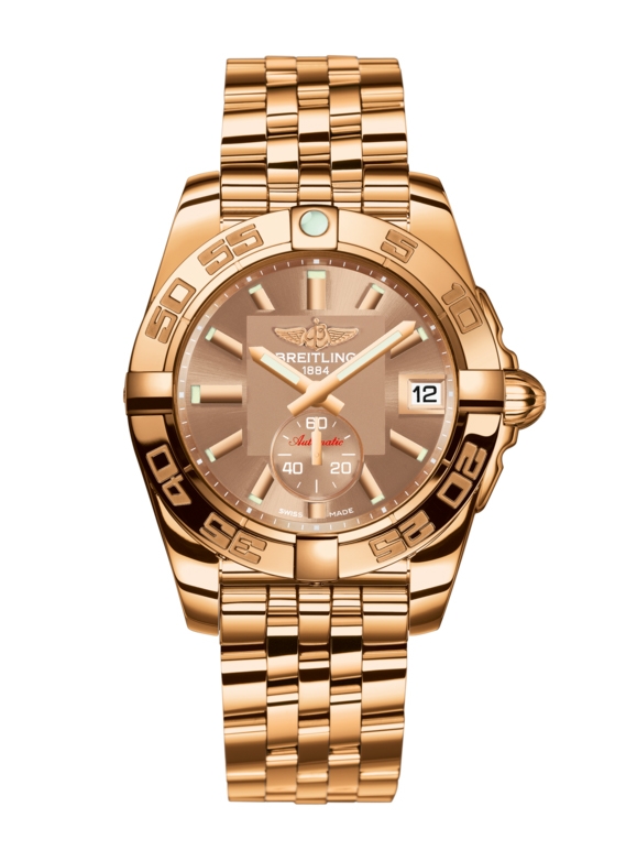 Breitling H3733012.Q584.376H : Galactic 36 Automatic Rose Gold / Copperhead Bronze / Bracelet