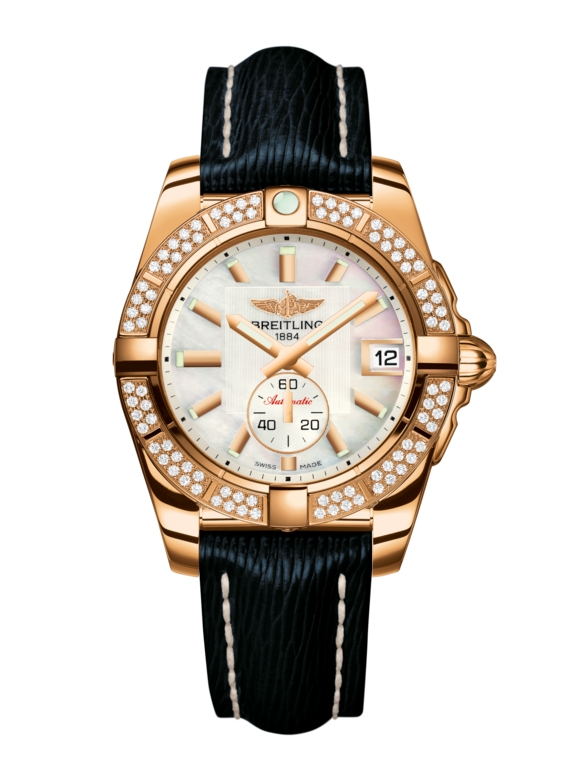 Breitling H3733053.A724.215X : Galactic 36 Automatic Rose Gold / Diamond / Pearl / Sahara