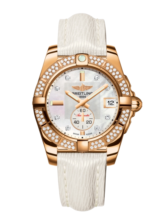 Breitling H3733053.A725.236X : Galactic 36 Automatic Rose Gold / Diamond / Pearl Diamond / Sahara