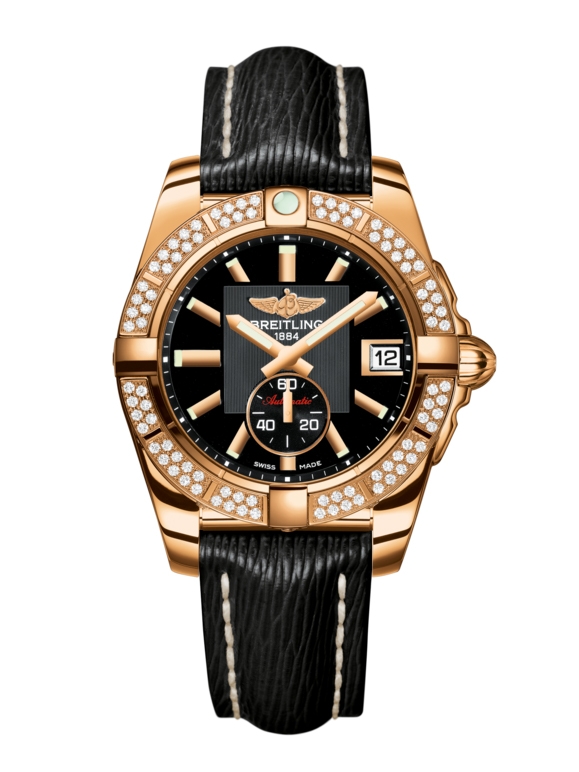 Breitling H3733053.BA54.213X : Galactic 36 Automatic Rose Gold / Diamond / Volcano Black / Sahara