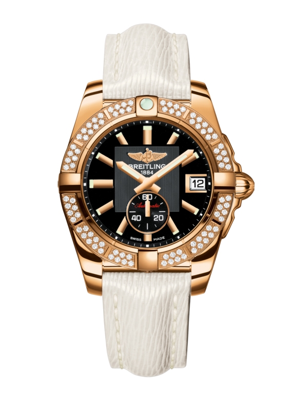 Breitling H3733053.BA54.236X : Galactic 36 Automatic Rose Gold / Diamond / Volcano Black / Sahara