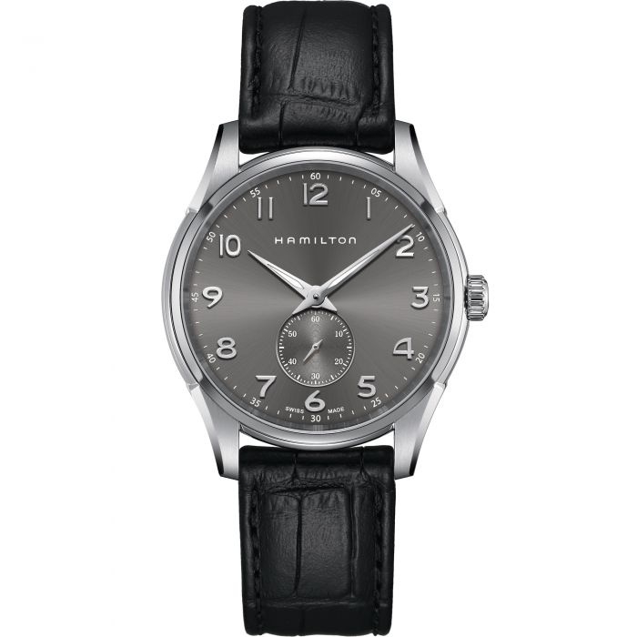 Hamilton H38411783 : Jazzmaster Thinline Small Second Quartz Stainless Steel / Grey