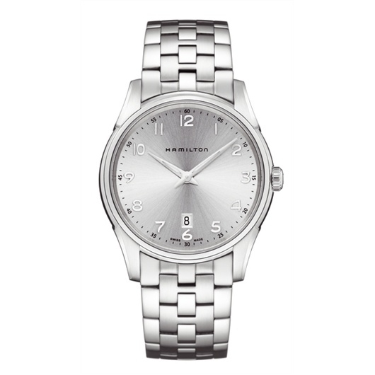Hamilton H38511153 : Jazzmaster Thinline Quartz 42 Stainless Steel / Silver / Bracelet