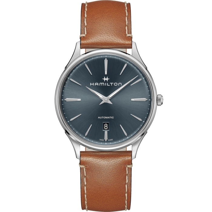 Hamilton H38525541 : Jazzmaster Thinline Auto 40 Stainless Steel / Blue