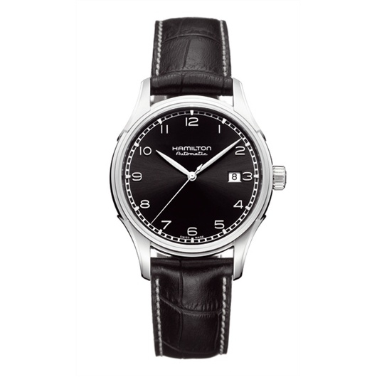 Hamilton H39515733 : Valiant Auto 40 Stainless Steel / Black