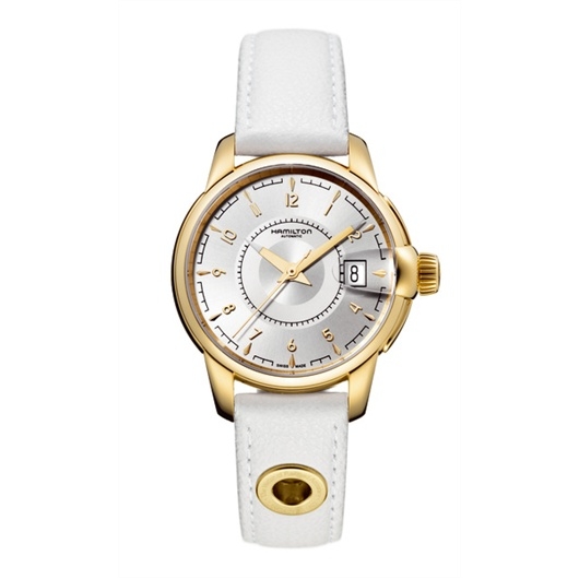 Hamilton H40445955 : Railroad 38 Auto Yellow Gold / Silver