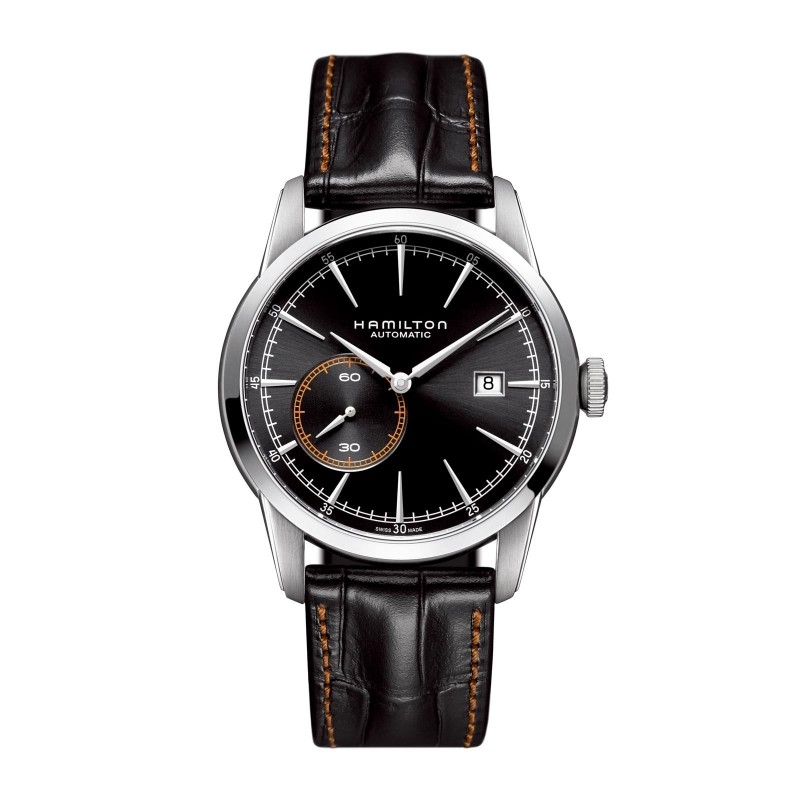 Hamilton H40515731 : Railroad 42 Small Second Auto Stainless Steel / Black