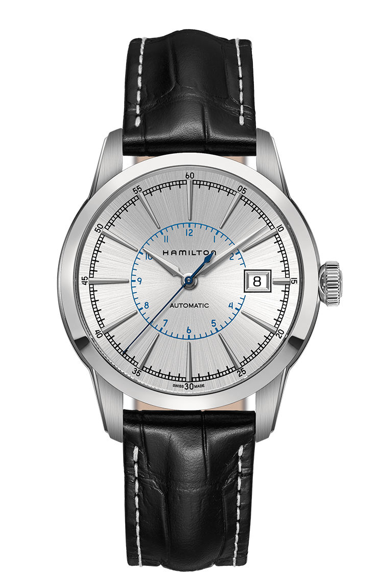 Hamilton H40555781 : Railroad 40 Auto Stainless Steel / Silver
