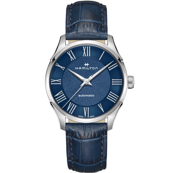 Hamilton H42535640 : Jazzmaster Auto 40 Stainless Steel / Blue