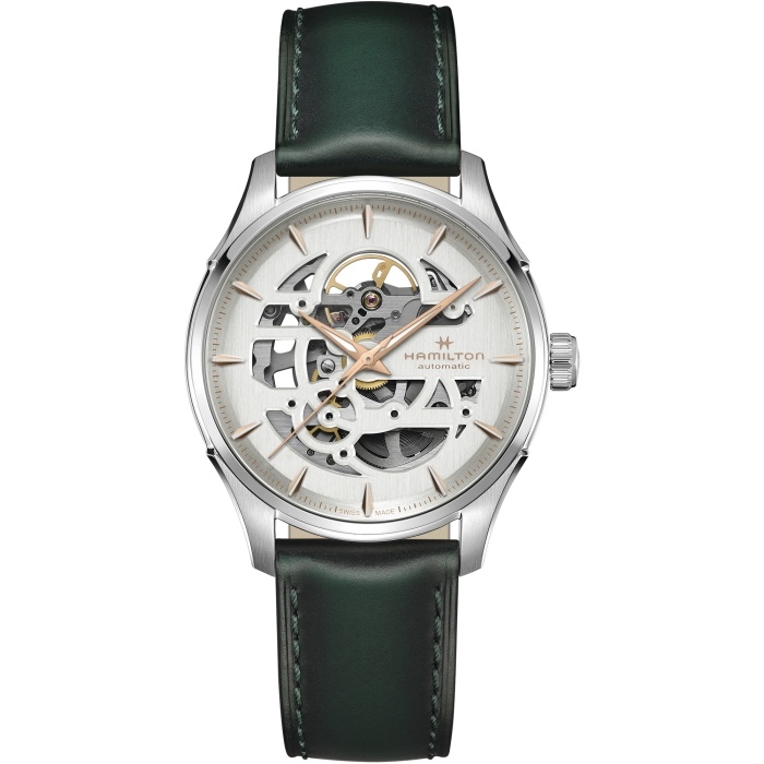 Hamilton H42535810 : Jazzmaster Skeleton Auto 40 Stainless Steel / Silver