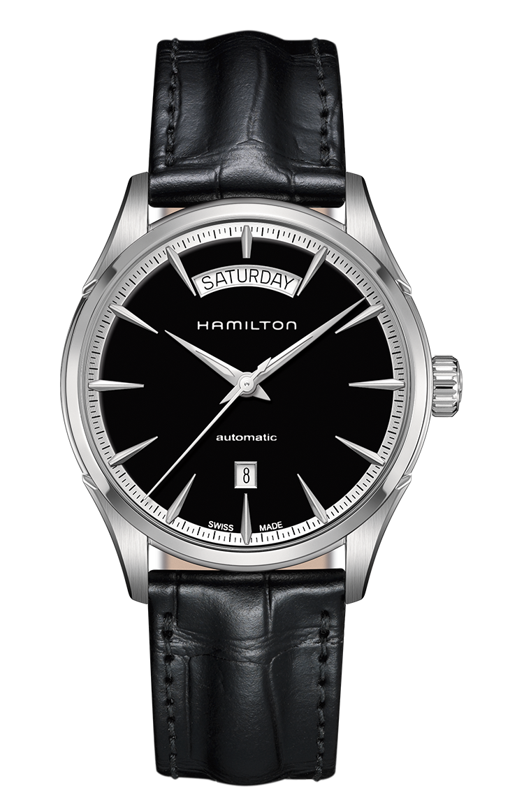 Hamilton H42565731 : Jazzmaster 42 Day Date Stainless Steel / Black