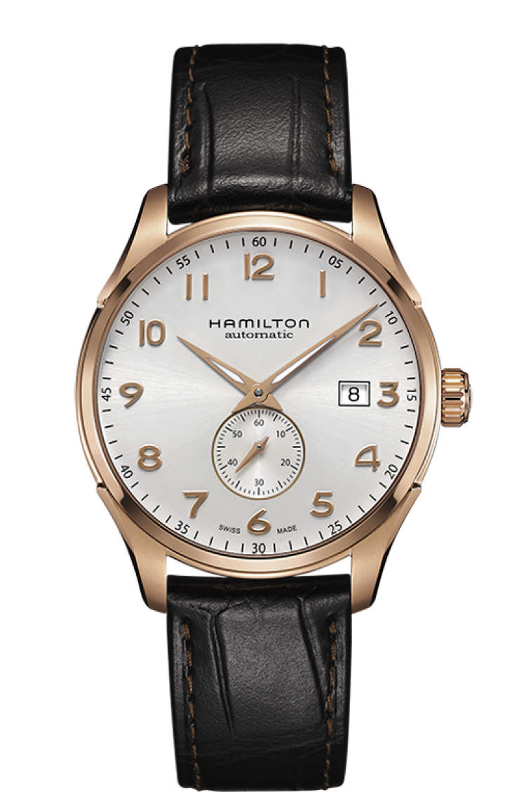 Hamilton H42575513 : Jazzmaster Maestro Small Seconds Pink Gold / Silver