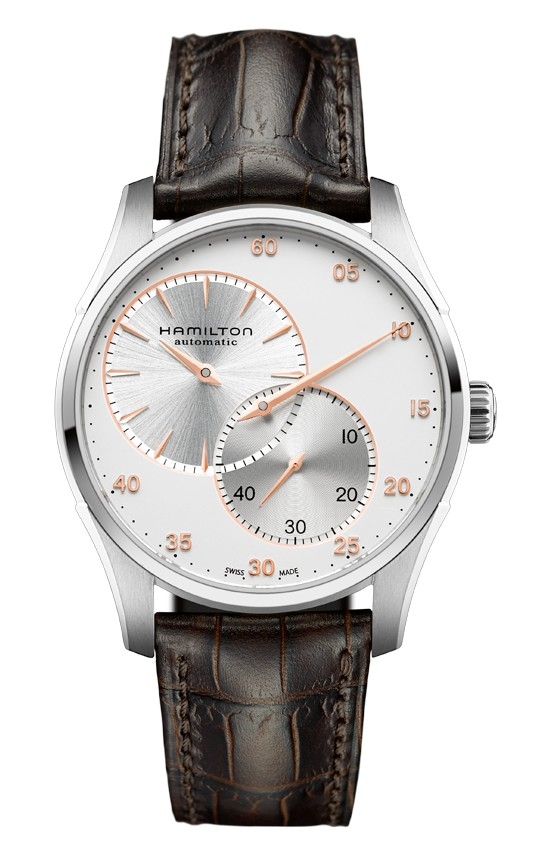 Hamilton H42615553 : Jazzmaster Regulator Stainless Steel / Silver