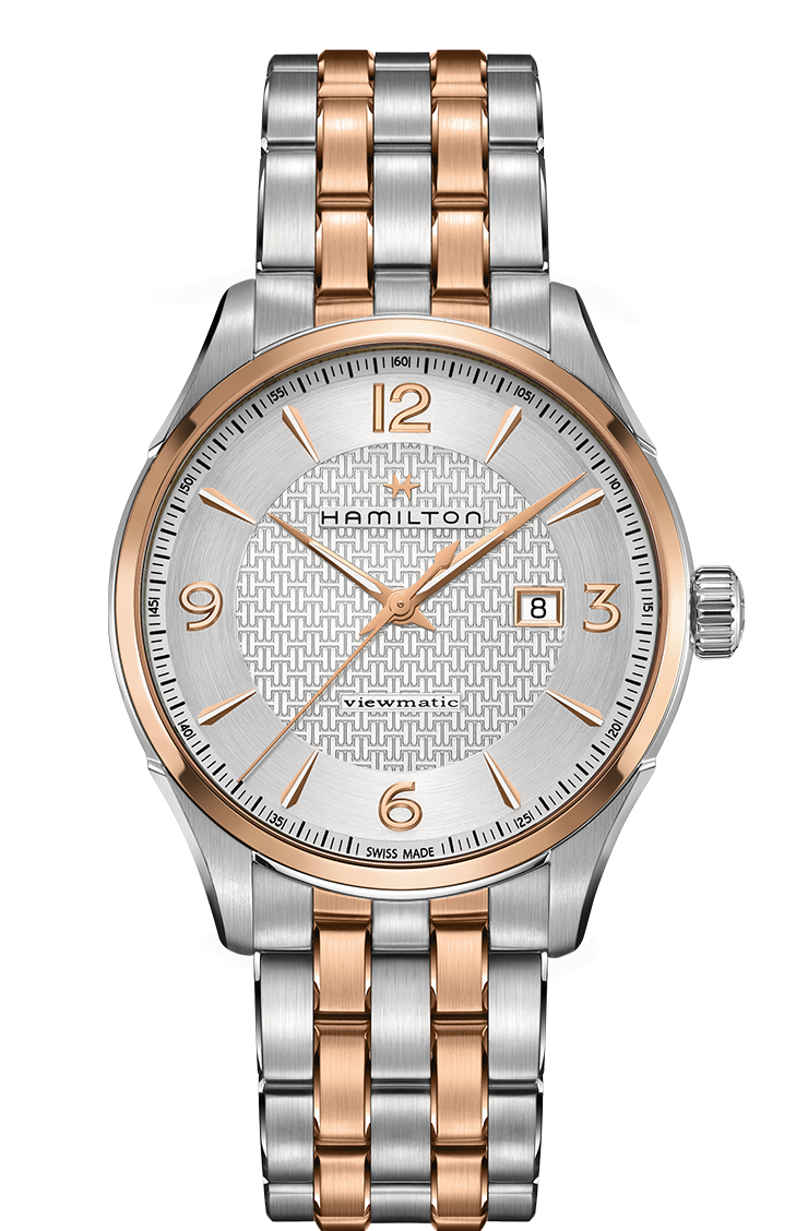 Hamilton H42725151 : Jazzmaster Viewmatic Automatic Two Tone / Silver / Bracelet