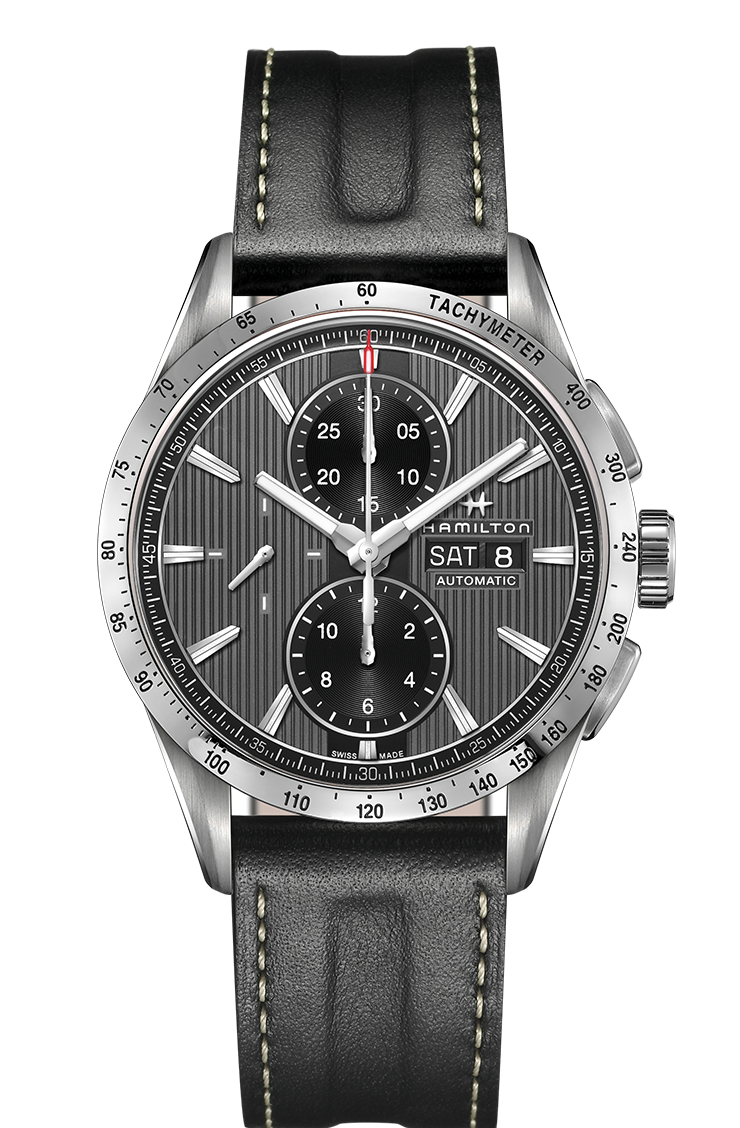 Hamilton H43516731 : Broadway Automatic Chronograph Steel / Grey