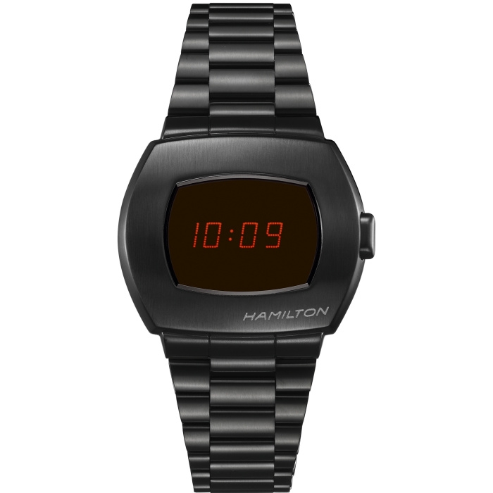 Hamilton H52404130 : PSR Digital Quartz PVD / Red