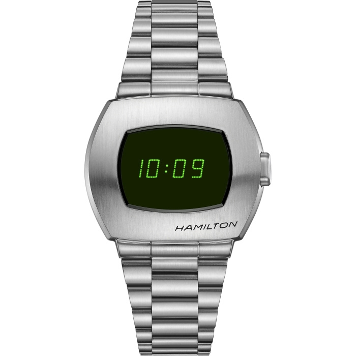 Hamilton H52414131 : PSR Digital Quartz Stainless Steel / Green