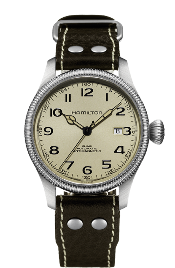 Hamilton H60455593 : Khaki Pioneer
