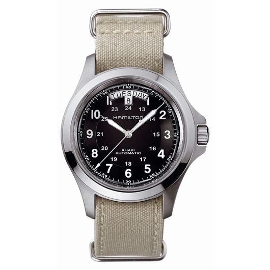 Hamilton H64455933 : Khaki Field King Auto 40
