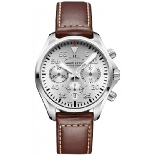 Hamilton H64666555 : Khaki Pilot Auto Chrono