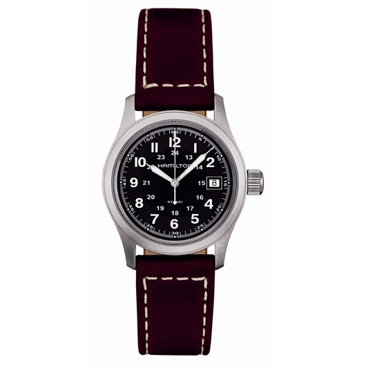 Hamilton H68311533 : Khaki Field Quartz 33 Stainless Steel / Black