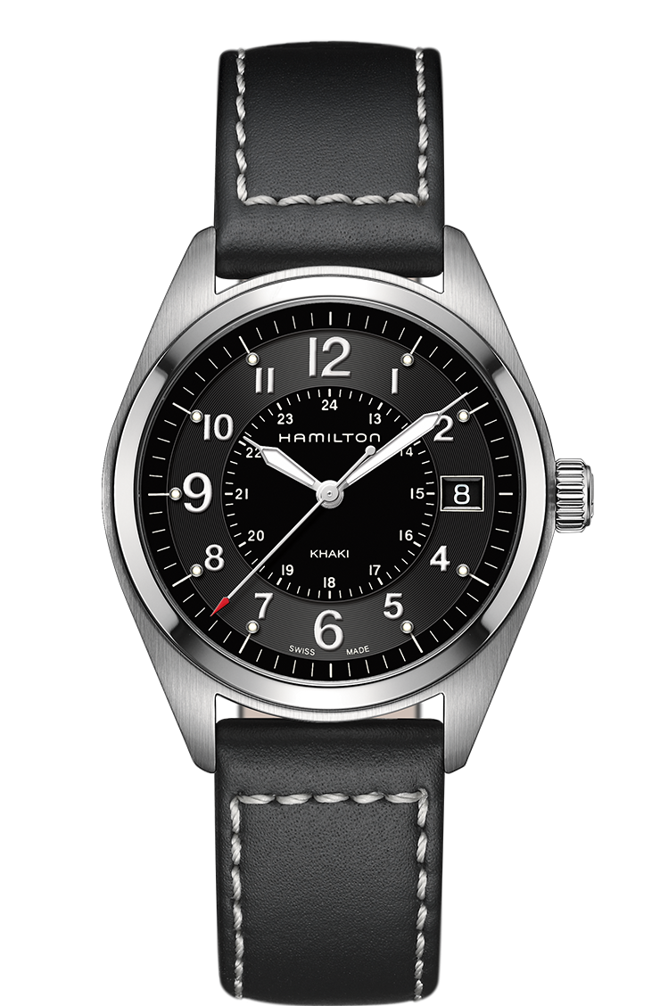 Hamilton H68551733 : Khaki Field Quartz 40 Stainless Steel / Black