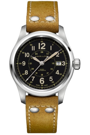 Hamilton H70595593 : Khaki Field Automatic Stainless Steel / Black