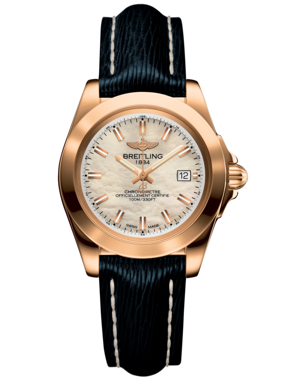 Breitling H7133012.A802.210X : Galactic 32 Sleek Edition Rose Gold / Pearl / Sahara