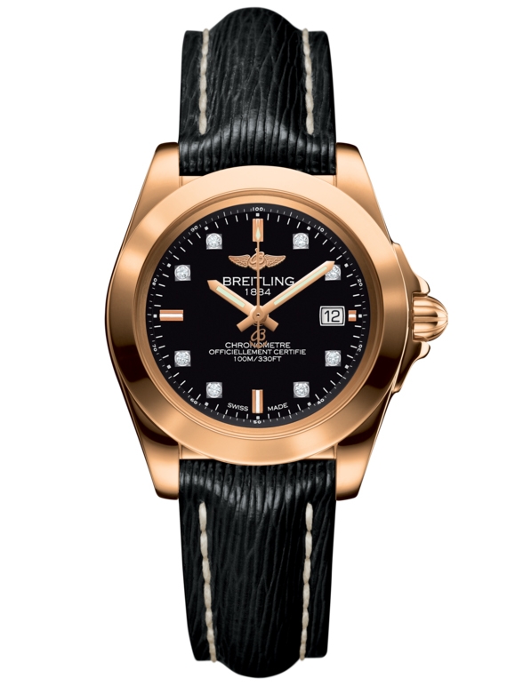 Breitling H7133012.BF64.208X : Galactic 32 Sleek Edition Rose Gold / Trophy Black Diamond / Sahara