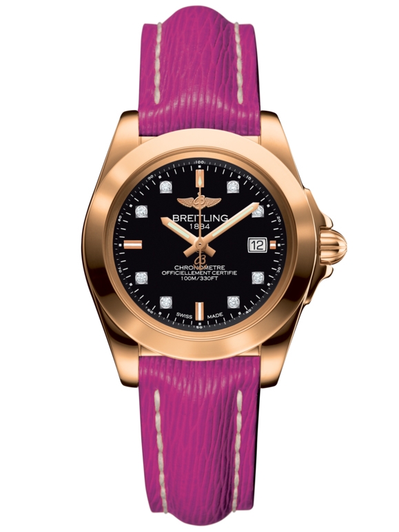 Breitling H7133012.BF64.241X : Galactic 32 Sleek Edition Rose Gold / Trophy Black Diamond / Sahara