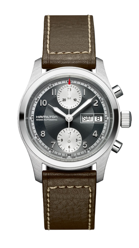 Hamilton H71466583 : Khaki Field Chrono Auto 38