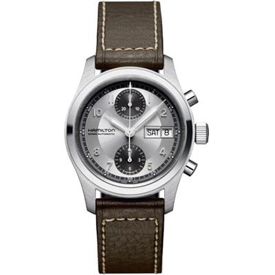 Hamilton H71566553 : Khaki Field Automatic Chronograph 42