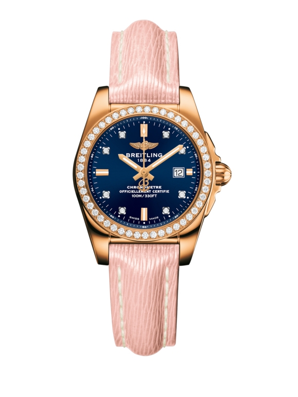 Breitling H7234853.C964.272X : Galactic 29 Rose Gold / Diamond / Horizon Blue Diamond / Sahara