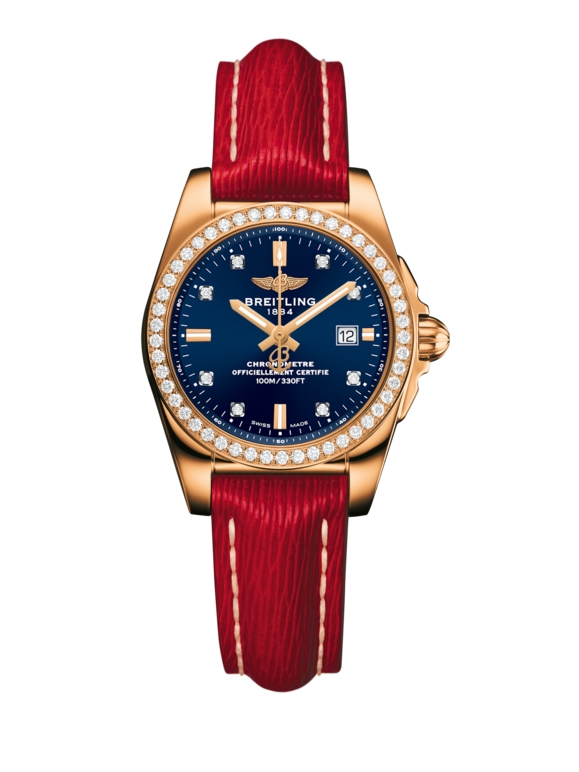 Breitling H7234853.C964.273X : Galactic 29 Rose Gold / Diamond / Horizon Blue Diamond / Sahara