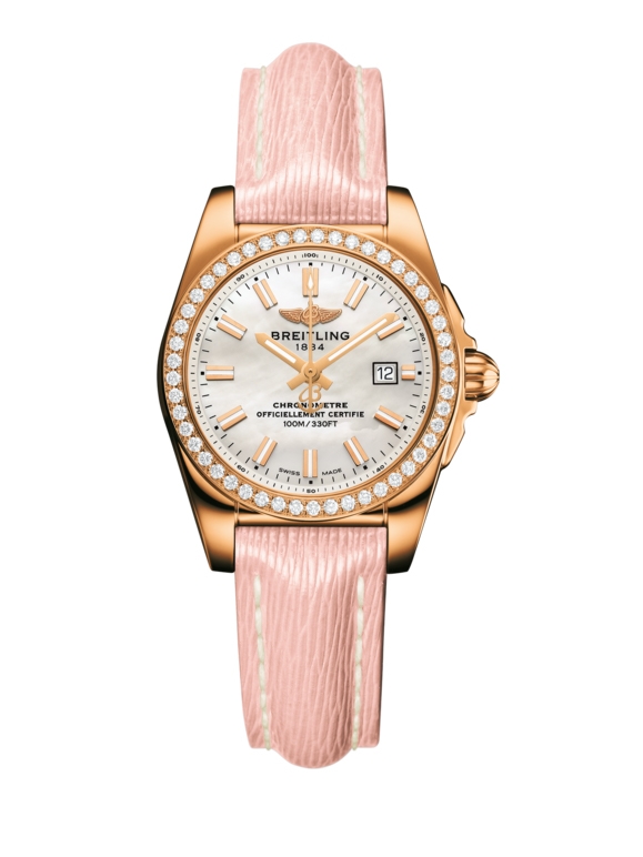 Breitling H7234853|A791|272X : Galactic 29 Rose Gold / Diamond / Pearl / Sahara