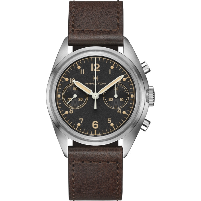 Hamilton H76409530 : Khaki Aviation Pioneer Mechanical Chrono