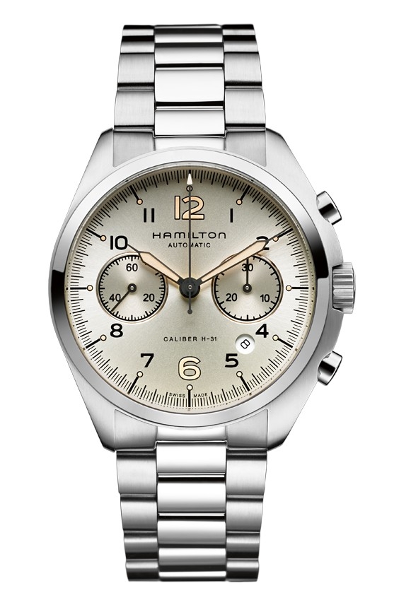 Hamilton H76416155 : Khaki Pilot Pioneer Auto Chrono