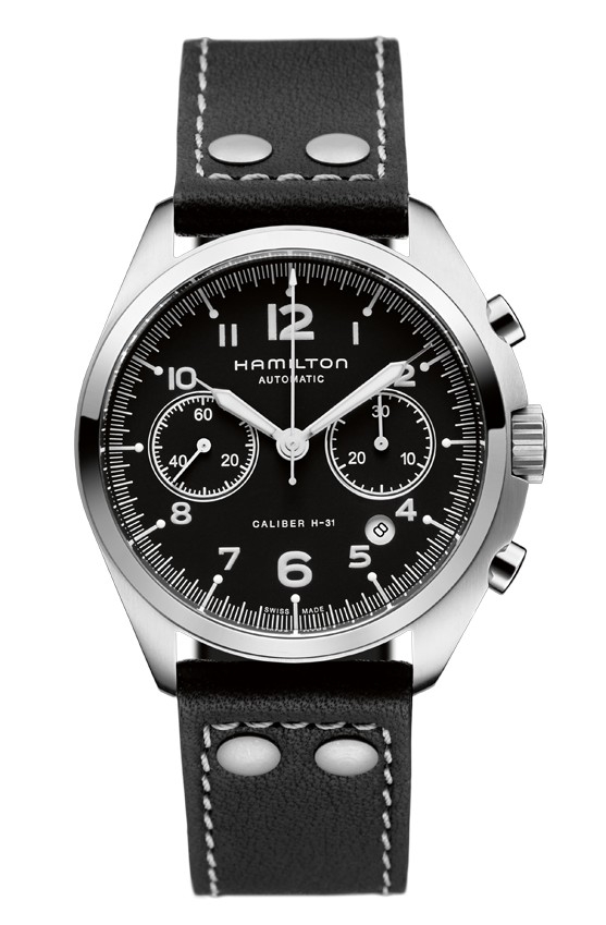 Hamilton H76416735 : Khaki Pilot Pioneer Auto Chrono