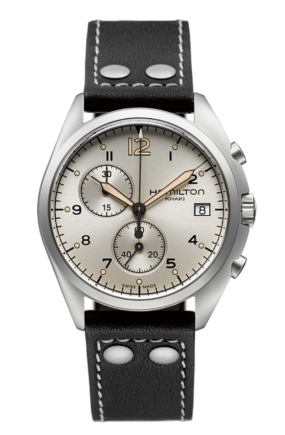 Hamilton H76512755 : Khaki Pilot Pioneer Chrono Quartz