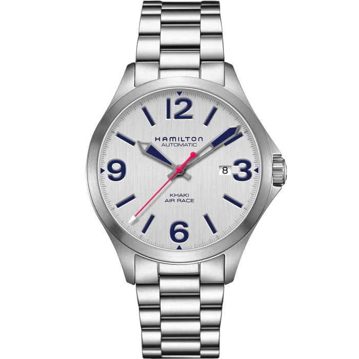 Hamilton H76525151 : Khaki Aviation Air Race 42 Auto Grey / Bracelet