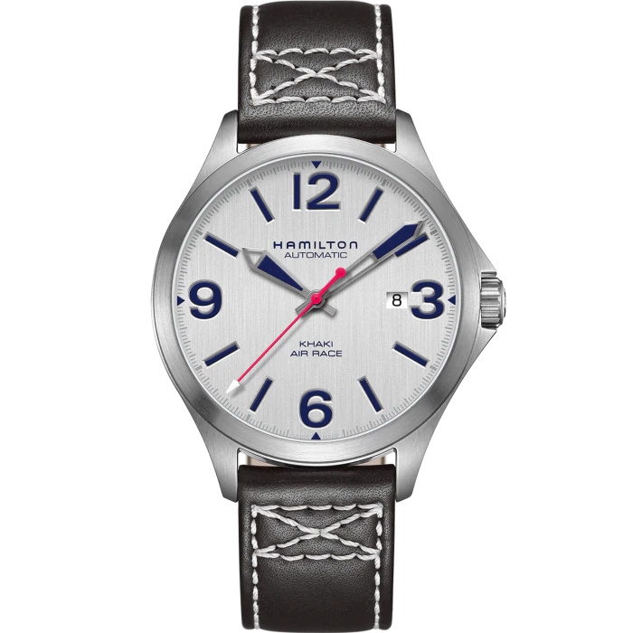 Hamilton H76525751 : Khaki Aviation Air Race 42 Auto Grey
