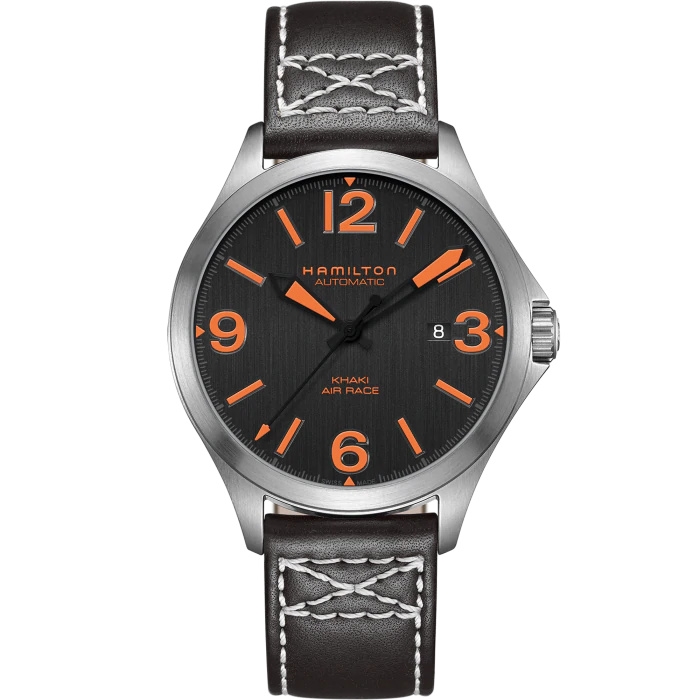 Hamilton H76535731 : Khaki Aviation Air Race 42 Auto Black