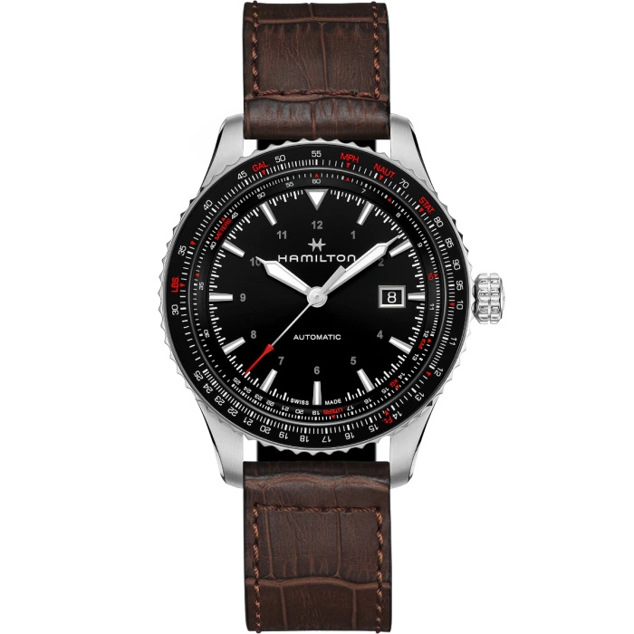 Hamilton H76615530 : Khaki Aviation Converter Auto Stainless Steel / Black