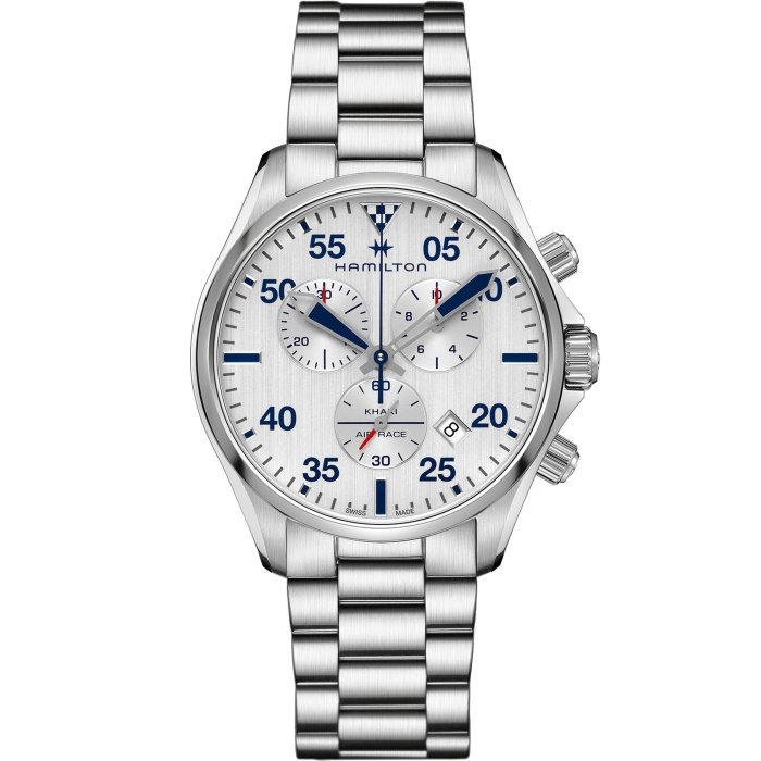 Hamilton H76712151 : Khaki Aviation Chrono Quartz Red Bull Air Race 2018 / Bracelet